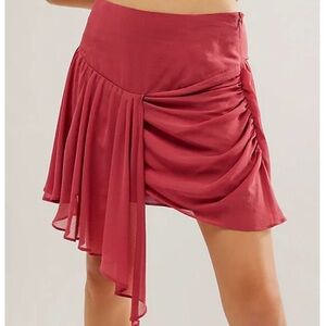 Free People Tattered Romance mini skirt size 2